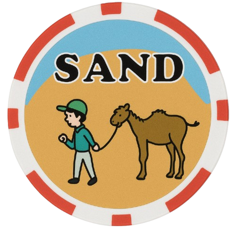 Sand - Replacement Chip / Ball Marker