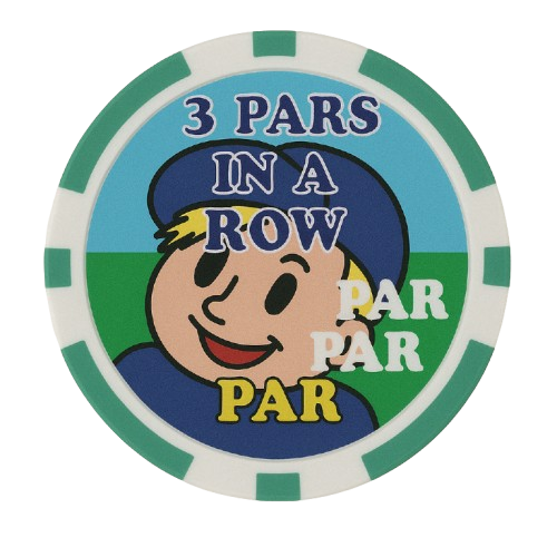 Chip n Win 3 pars in a row chip