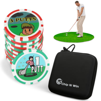 Chip n Win - The On Course Golf Poker Chips Game