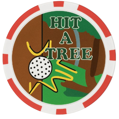 Chip n Win hit a tree chip