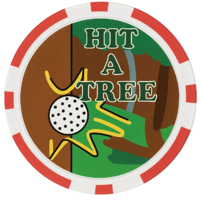 Chip n Win hit a tree chip