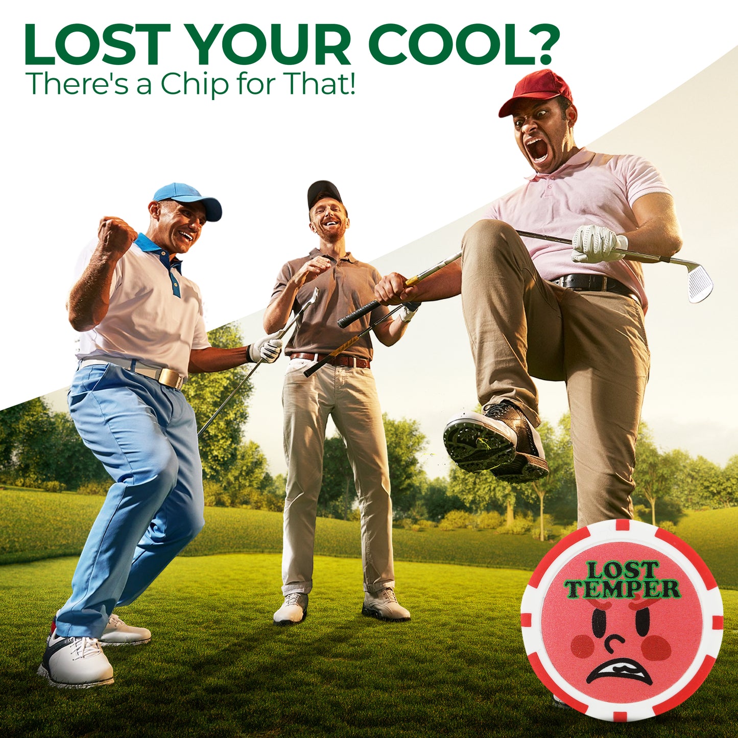 Chip n Win - The On Course Golf Poker Chips Game