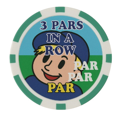 Chip n Win 3 pars in a row chip